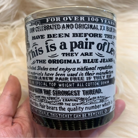 SALE!! Levi’s rock glass tumbler.   3 - Picture 2 of 6